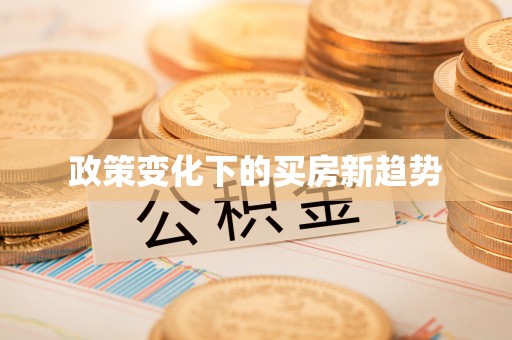 肃南政策变化下的买房新趋势