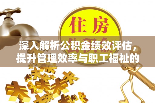 肃南深入解析公积金绩效评估，提升管理效率与职工福祉的关键