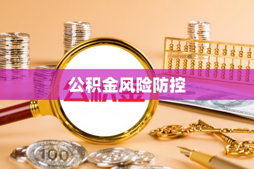 肃南公积金风险防控
