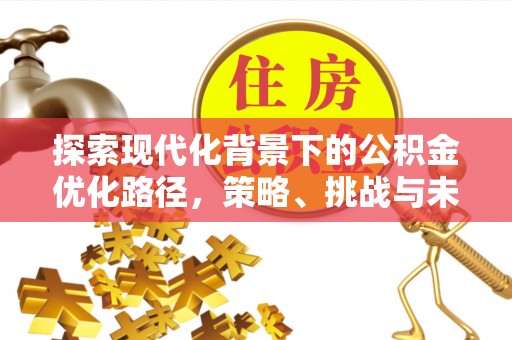 肃南探索现代化背景下的公积金优化路径，策略、挑战与未来展望