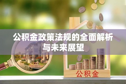 肃南公积金政策法规的全面解析与未来展望