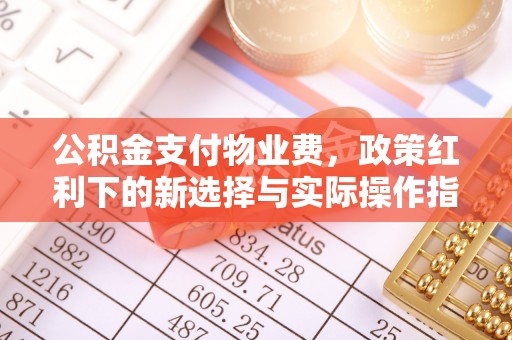 肃南公积金支付物业费，政策红利下的新选择与实际操作指南