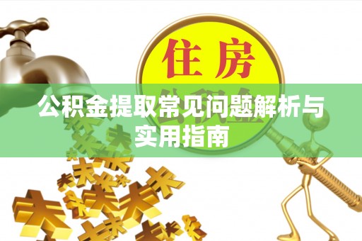 肃南公积金提取常见问题解析与实用指南