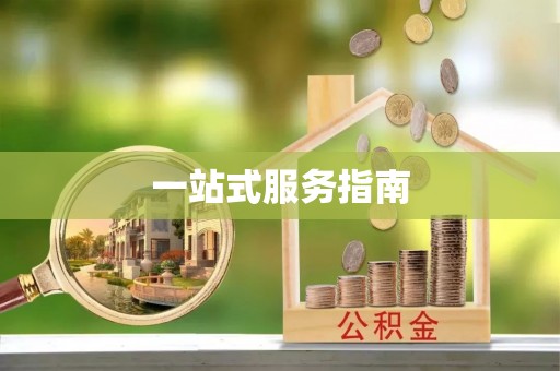 肃南一站式服务指南