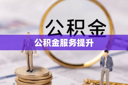 肃南公积金服务提升